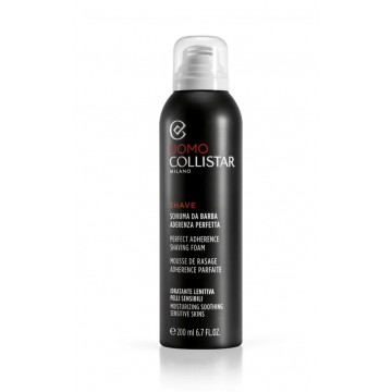 Collistar Uomo Shave Perfect Adherence Shaving Foam Moisturizing Soothing Sensitive Skin 200ml